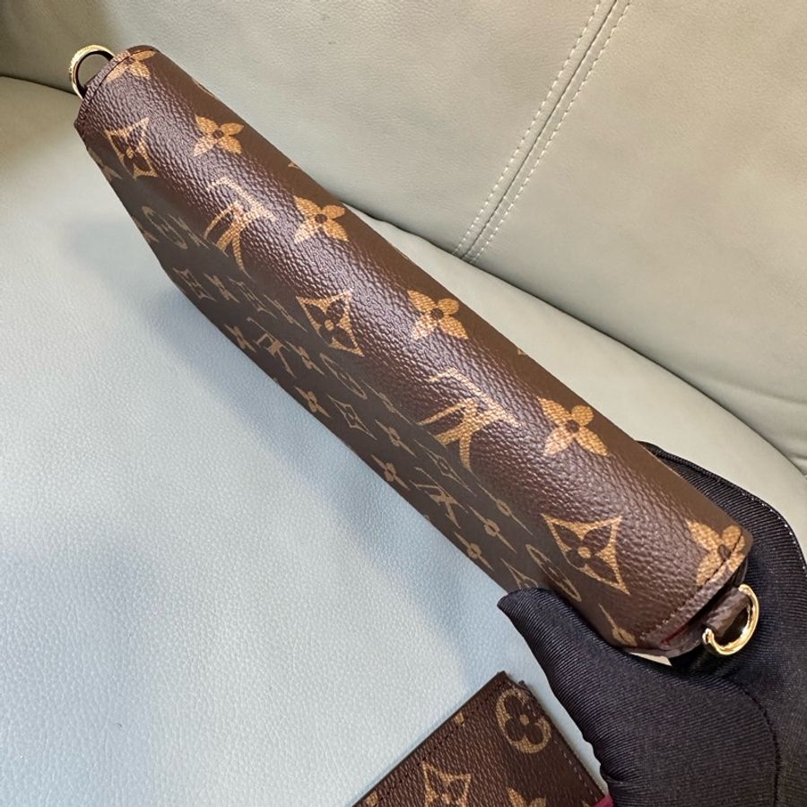 全新全套LV Felicie Pochette 老花三合一芯片款,全新未使用,專櫃正品,配件齊全!帶盒、票、塵袋、鏈條齊備-7