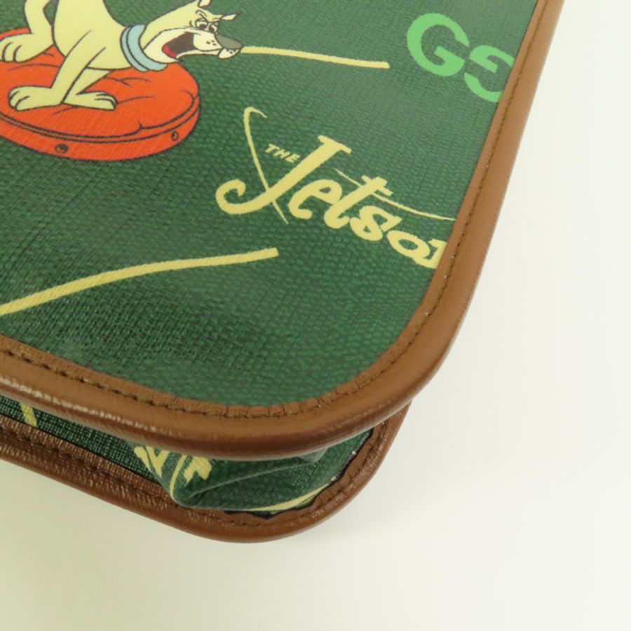 GUCCI 塗層帆布The Jetsons手挽袋-12