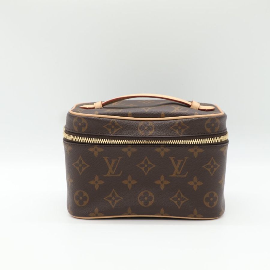 Louis Vuitton 路易威登 Nice Mini Vanity Case 經典老花 塗層帆布 牛皮材質 梳洗袋-1