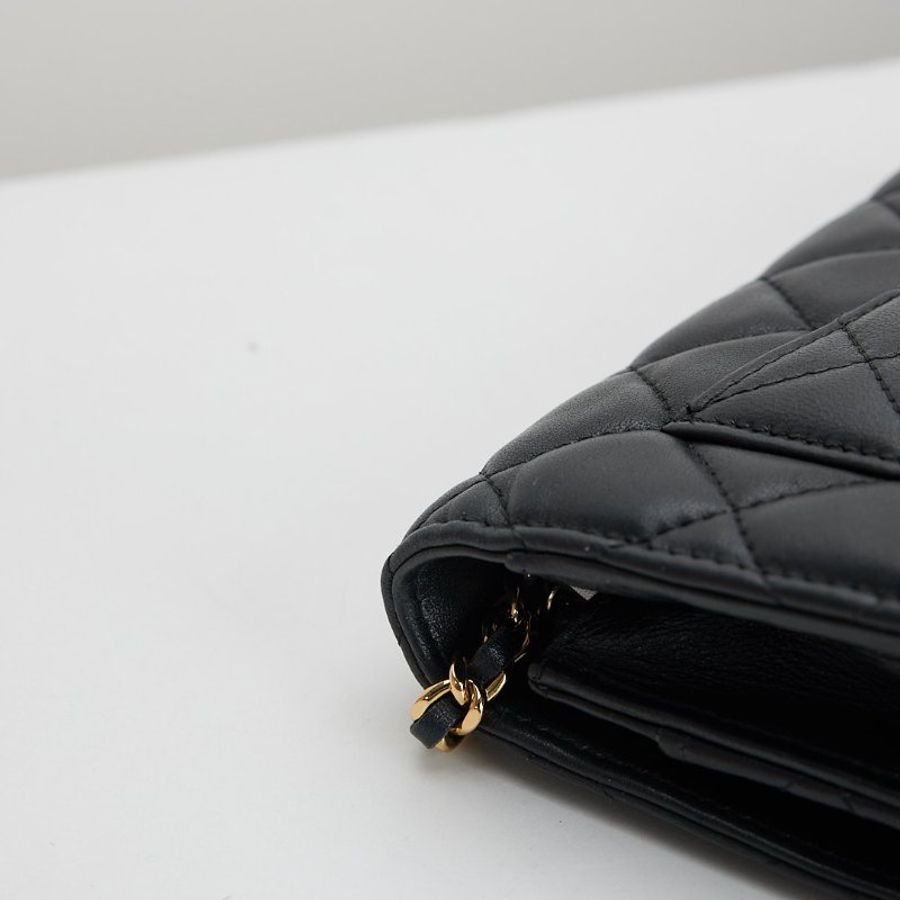 二手Chanel woc 黑金羊-6