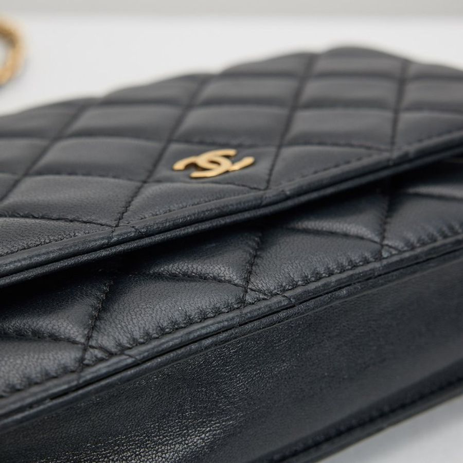 二手Chanel woc 黑金羊-12