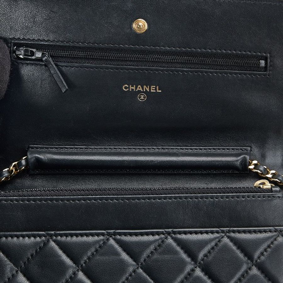 二手Chanel woc 黑金羊-15