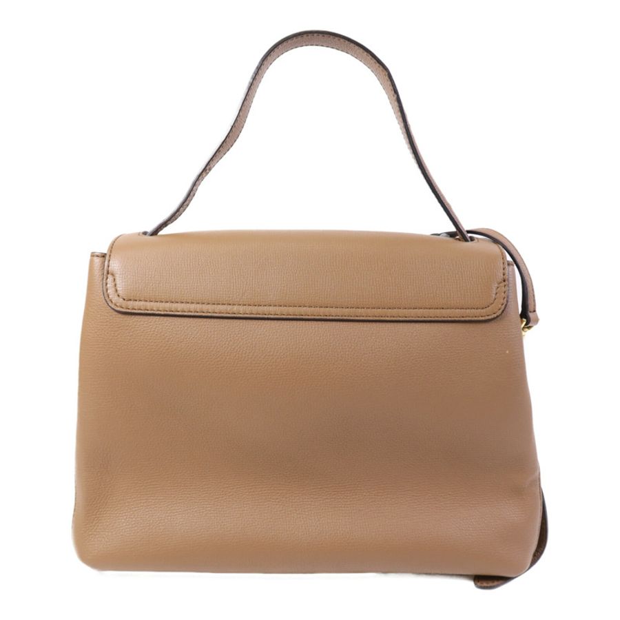 BURBERRY 牛皮皮革2 Way Shoulder Bag金扣手挽肩背兩用袋-2