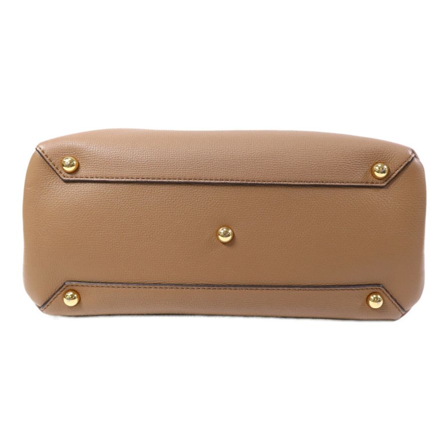 BURBERRY 牛皮皮革2 Way Shoulder Bag金扣手挽肩背兩用袋-3