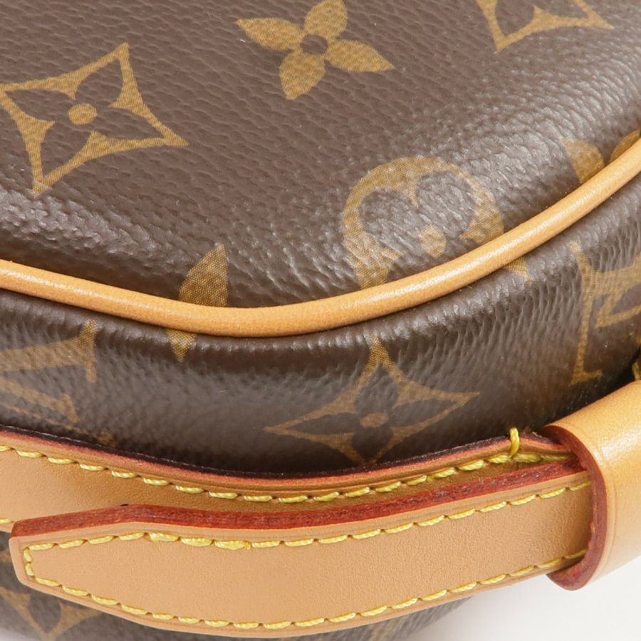 LOUIS VUITTON Monogram Boite Chapeau Souple金扣肩背袋棕色-10