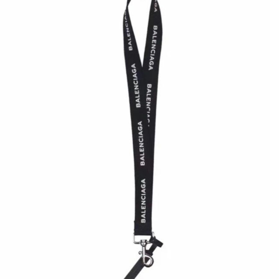 天使熊雜貨小舖~BALENCIAGA 巴黎世家掛繩 (無盒,附防塵袋)Balenciaga 全新現貨可當手機掛繩-3