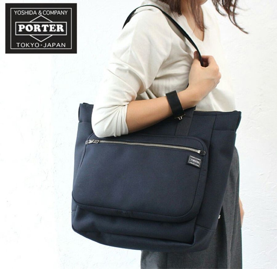 日本PORTER GIRL手提袋 可肩背包、手提包 容量大 全新現貨-0