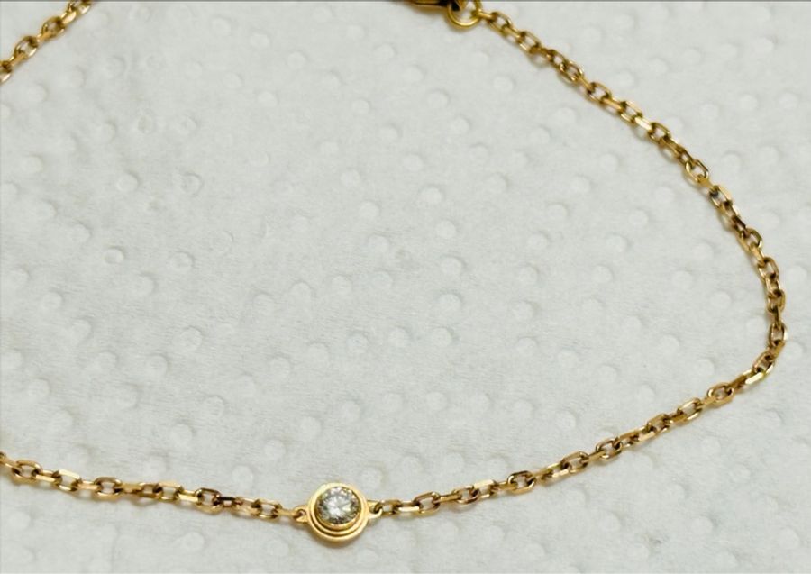 ~Cartier DIAMANTS LÉGERS手鍊(小型款) 全新現貨鑲鑽手鍊-6