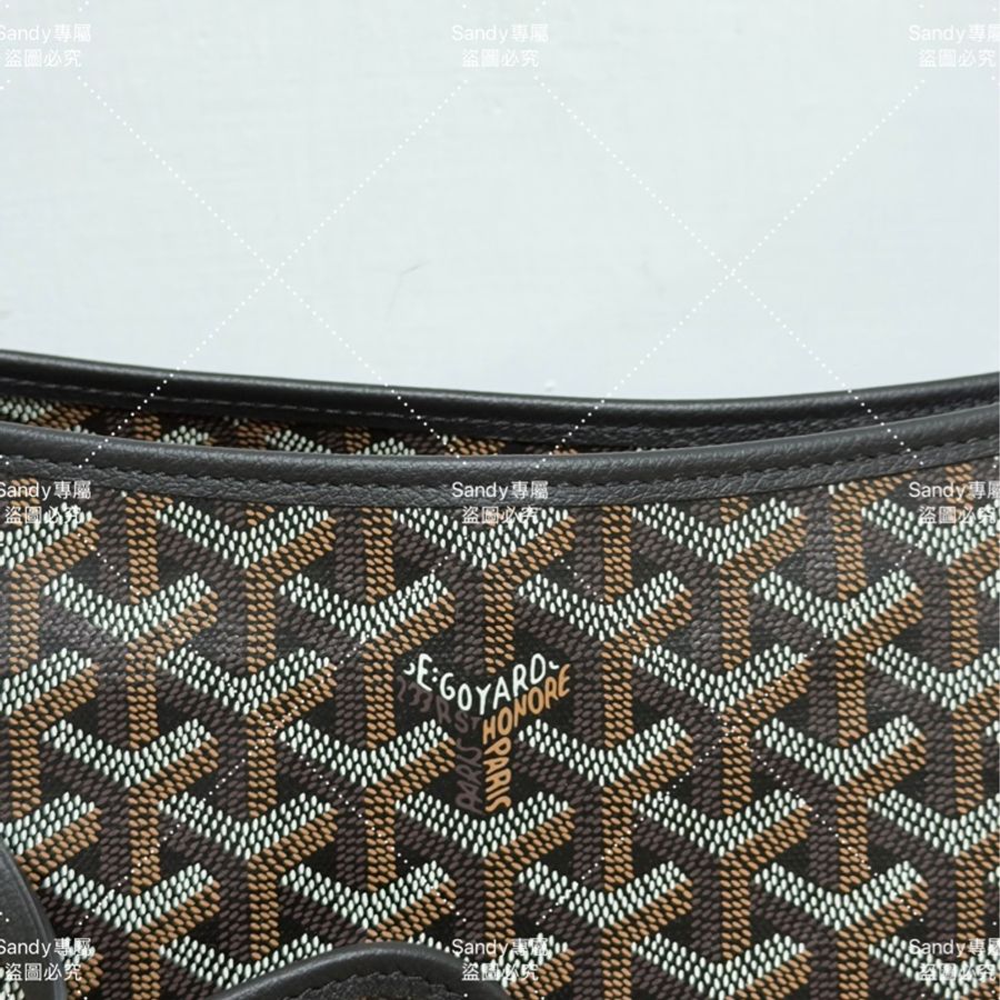 Goyard 狗牙hobo 黑色 全新全配-1