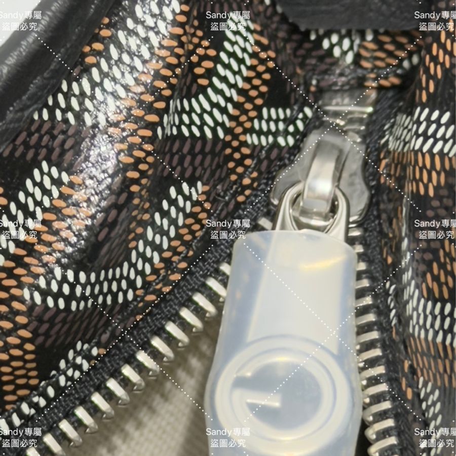 Goyard 狗牙hobo 黑色 全新全配-36