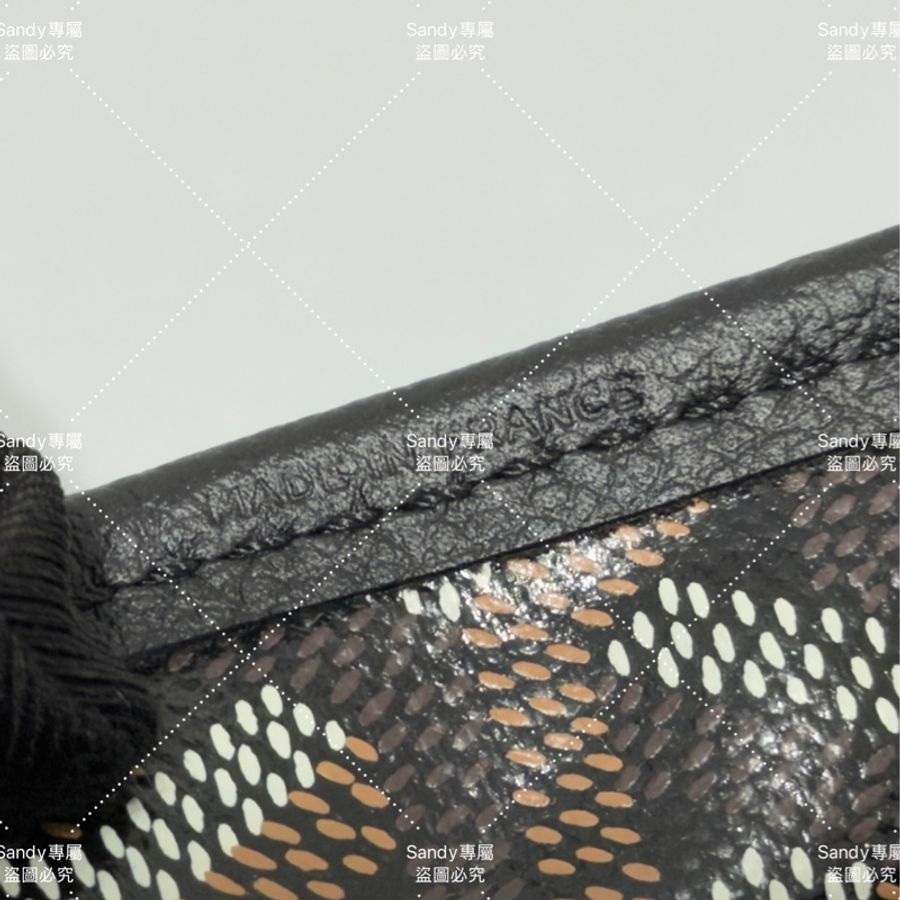 Goyard 狗牙hobo 黑色 全新全配-46