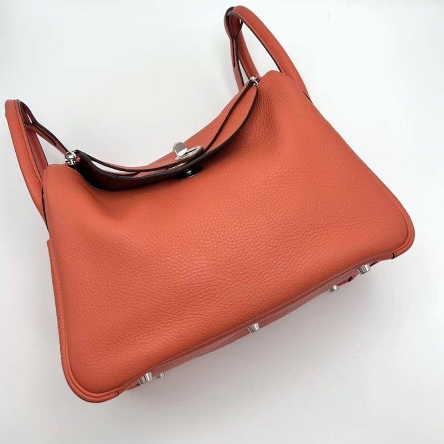 HERMES Lindy30肩背手提包30*21*16 9新 配件盒子塵袋雨衣-2