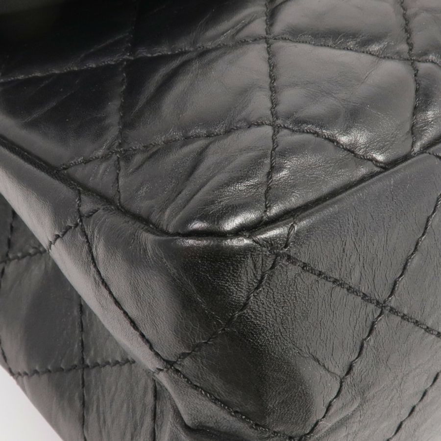 CHANEL 牛皮皮革2.55 Medium金扣鏈帶肩背袋-6