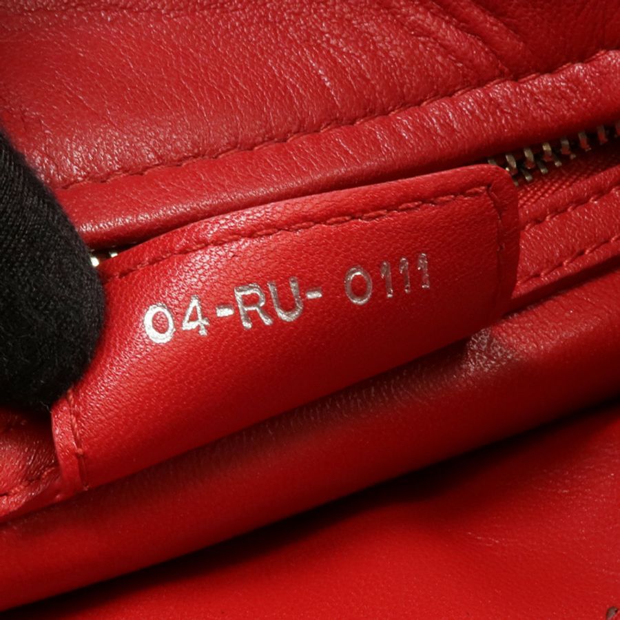 Dior 皮革Shoulder Bag/Handbag銀扣肩背袋/手挽袋-13