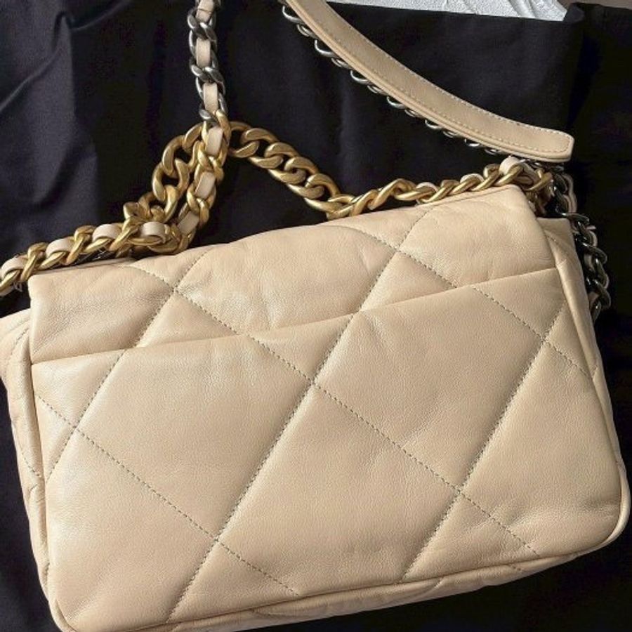 Chanel 經典的米色 26 19 bag---甜到蛀牙!!-3
