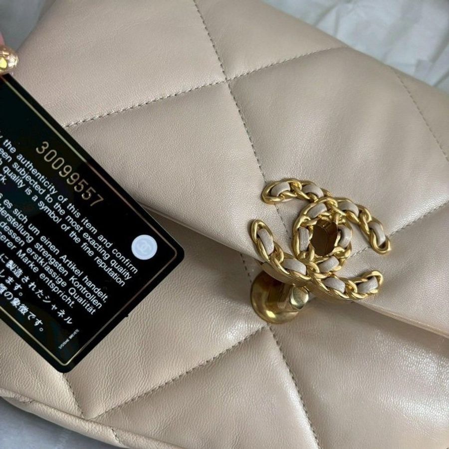 Chanel 經典的米色 26 19 bag---甜到蛀牙!!-4