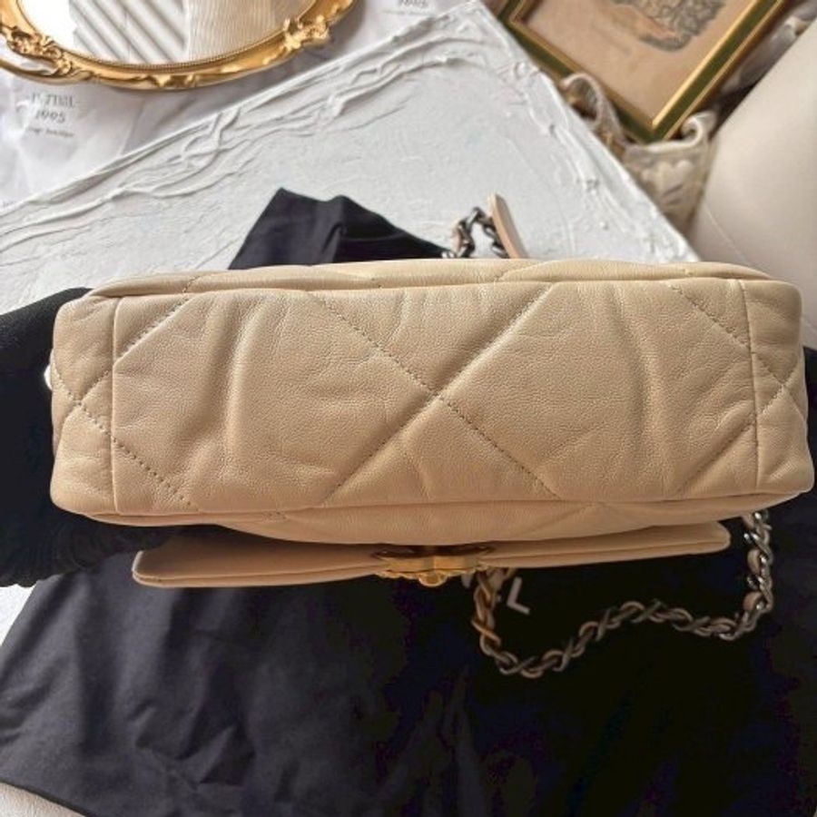 Chanel 經典的米色 26 19 bag---甜到蛀牙!!-5