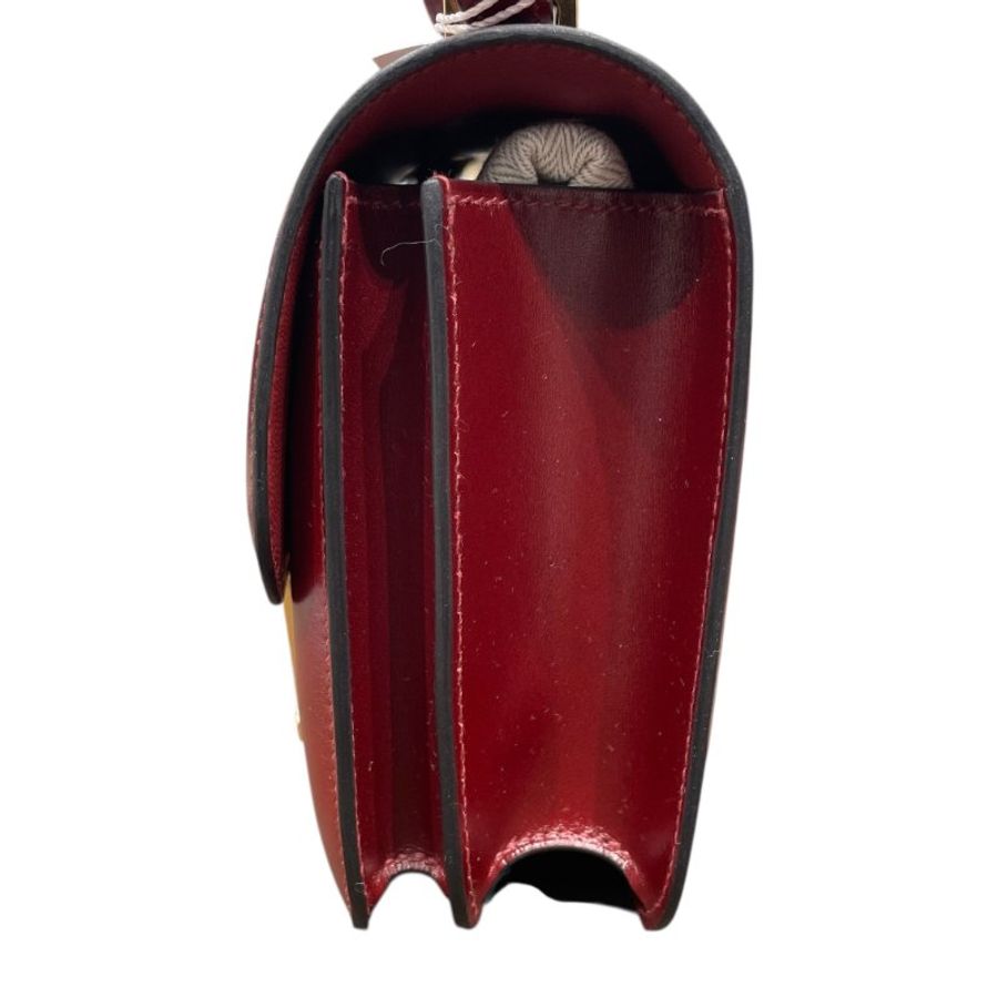 HERMES 愛馬仕 CONSTANCE 19 康康包 BOX皮 酒紅色 金釦-4