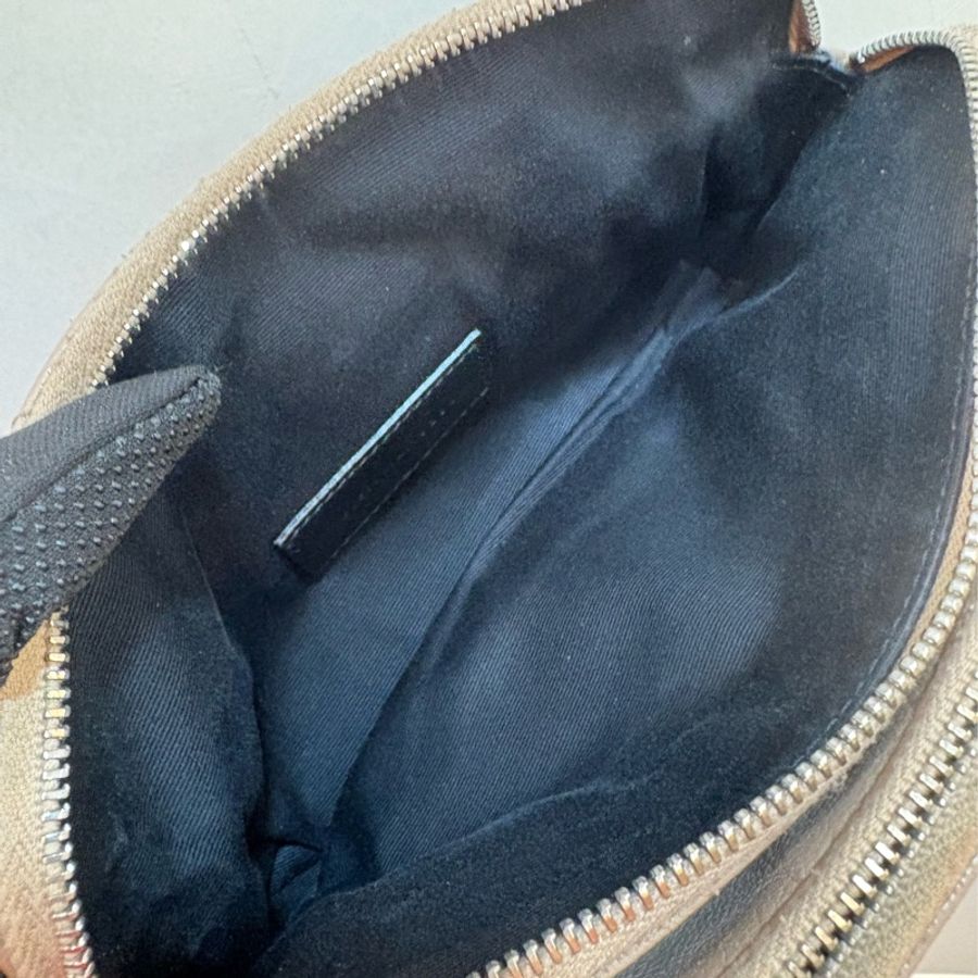 ysl Saint Laurent Becky Zip 菱格紋小羊皮雙拉鍊相機包-7