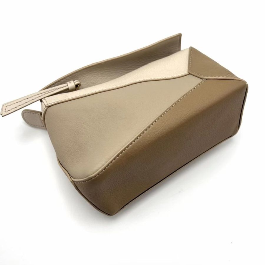 LOEWE Puzzlemini 幾何手提肩背斜背包18*12*8 98新配件塵袋-2
