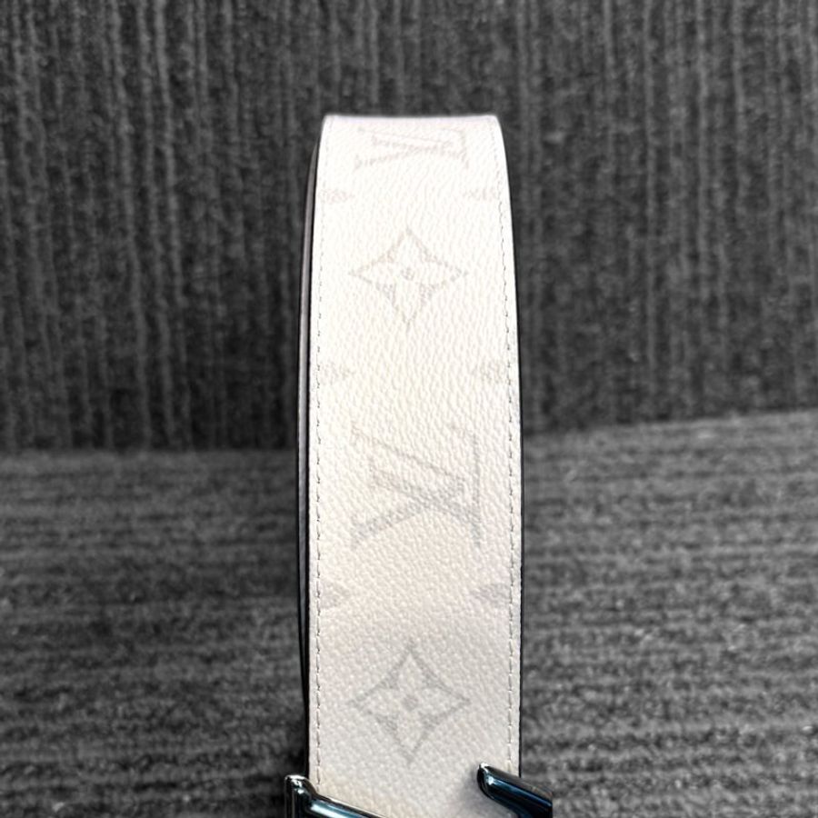 【LOUIS VUITTON LV 路易威登】LV-DIMENSION SUNSET 白藍色 雙面 腰帶/皮帶(下單前須先私訊)-4