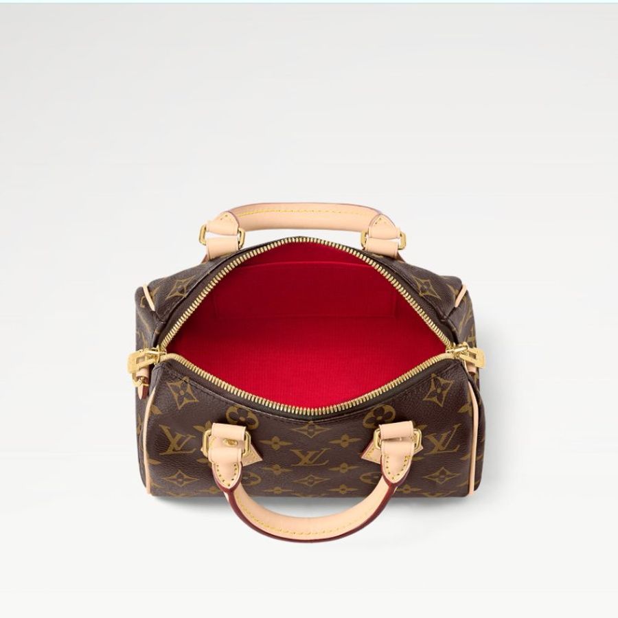 【LOUIS VUITTON LV 路易威登】奶茶色背帶 SPEEDY 20(下單前須先私訊)-1