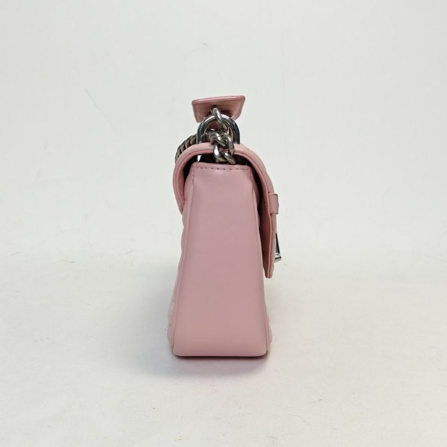 LOUIS VUITTON NewWave蜜臀包中號25粉色牛皮銀扣2019肩背包-3