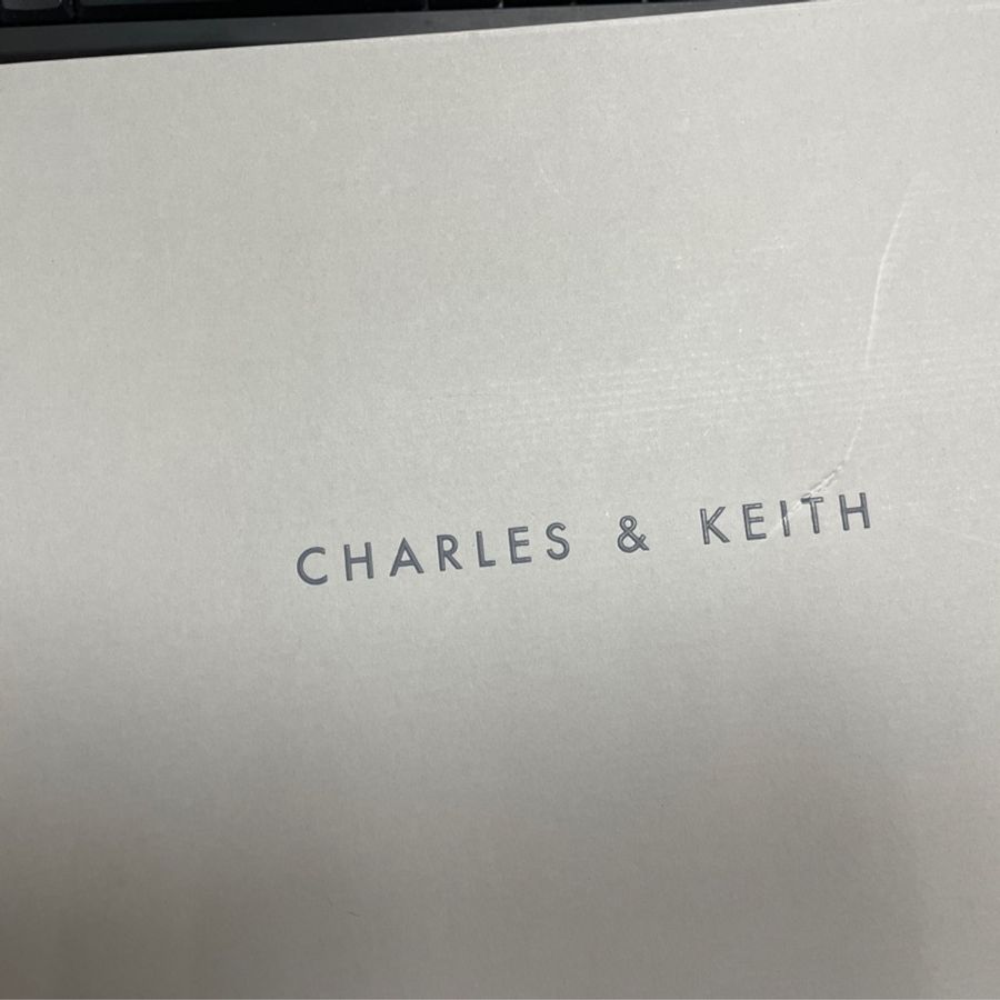 CHARLES & KEITH 小CK 雙帶厚底瑪莉珍鞋 黑色 漆皮 粗跟 39 CK1-60280370-13