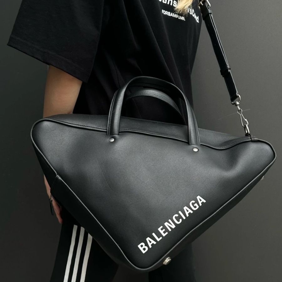 🌷Balenciaga 巴黎世家三角手提包協背包|經典花紋✦fufu style 精品✦ 氣質款|-5