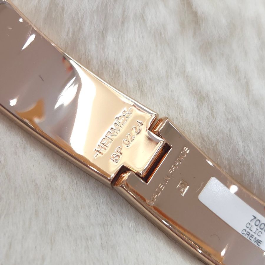 Hermès Clic H 琺瑯手環 PM-4