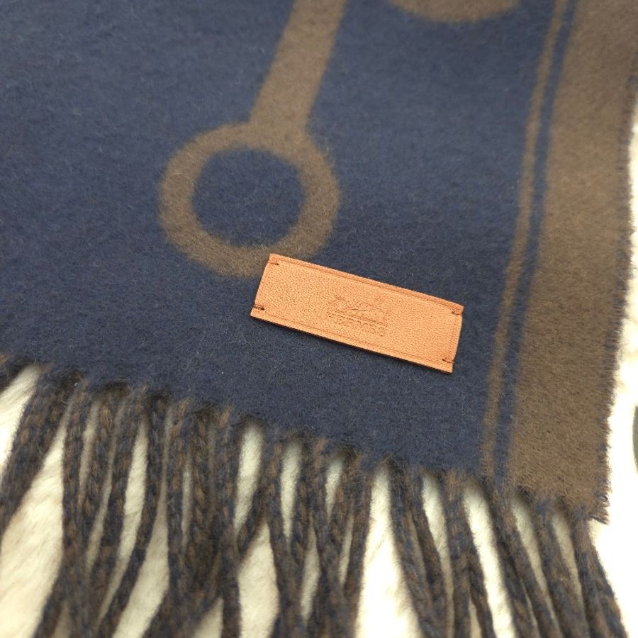 Hermès Echarpe 羊絨圍巾 160cm-3