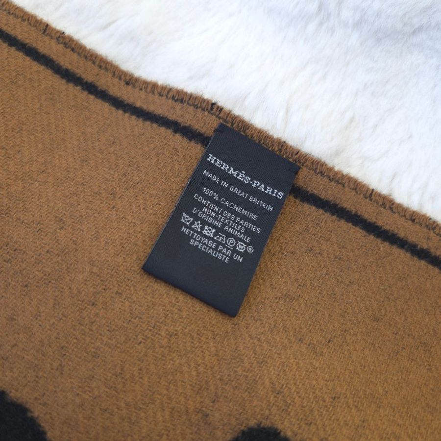 Hermès Echarpe 羊絨圍巾 190cm-4