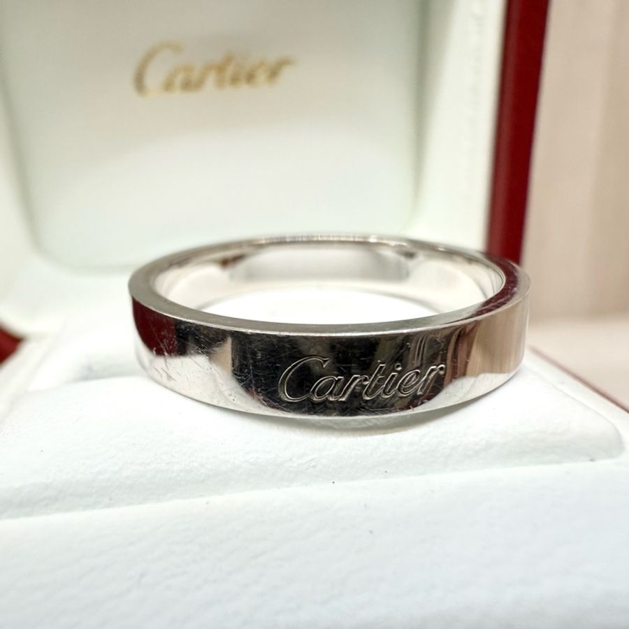 Cartier鉑金PT950 C de系列戒指CRB4098161-2