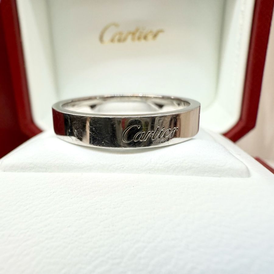 Cartier鉑金PT950 C de系列戒指CRB4098161-5