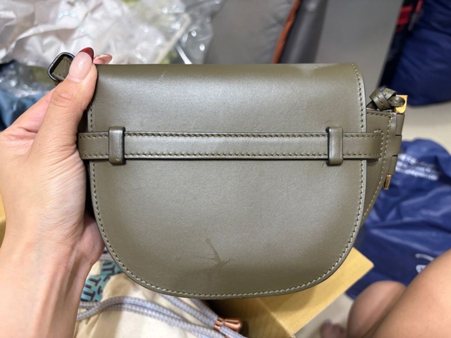 Loewe Mini Gate 迷你 橄欖綠-10