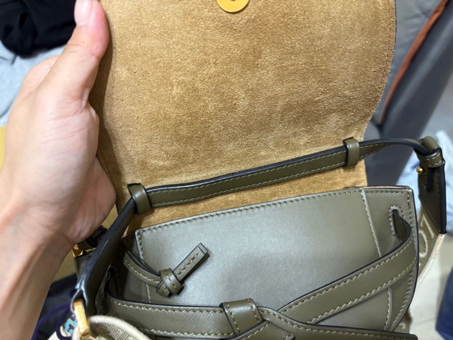 Loewe Mini Gate 迷你 橄欖綠-18