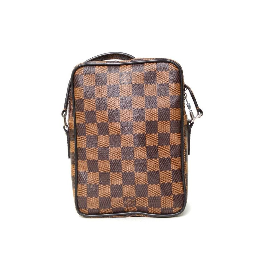 LOUIS VUITTON Nigo相機包老花PVC2016棕色棋盤格動物園系列斑馬限量款肩背包-2