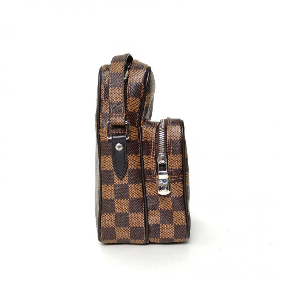 LOUIS VUITTON Nigo相機包老花PVC2016棕色棋盤格動物園系列斑馬限量款肩背包-3