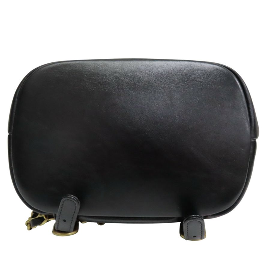 黑色菱格紋羊皮後背金扣【CHANEL 香奈兒】 AS4493-3
