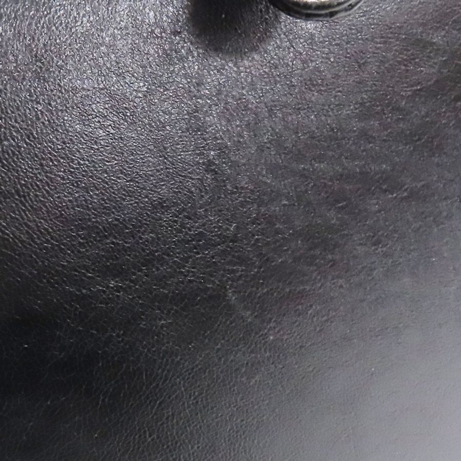 黑色菱格紋羊皮後背金扣【CHANEL 香奈兒】 AS4493-12