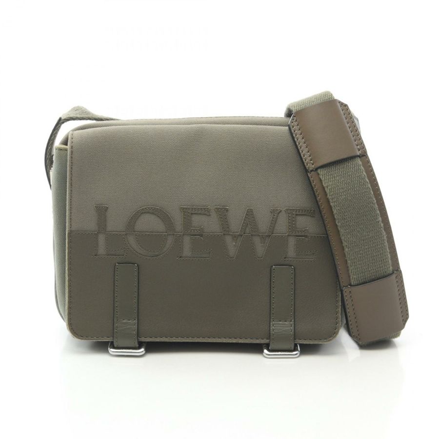 LOEWE MILITARY MESSENGER SIGNAT 軍用信差 XS 單肩包 B314A72X01-0