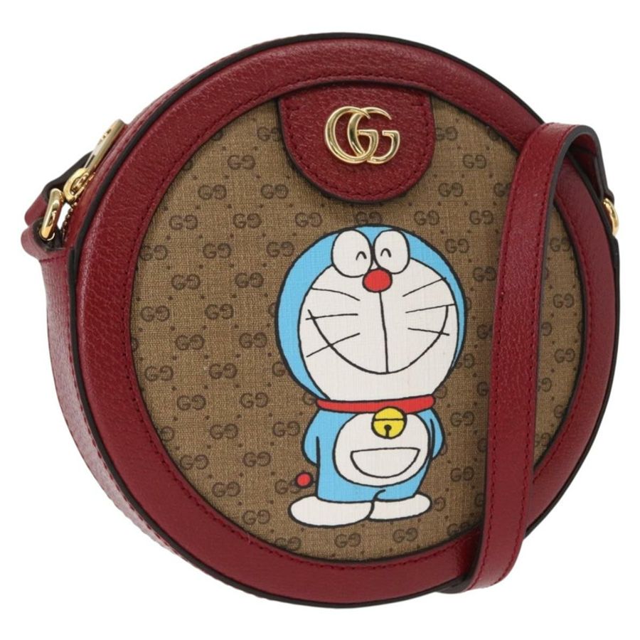 【日本直送】GUCCI Micro GG Supreme Doraemon 聯名手袋 PVC材質 625216 正品 156658SAM-0