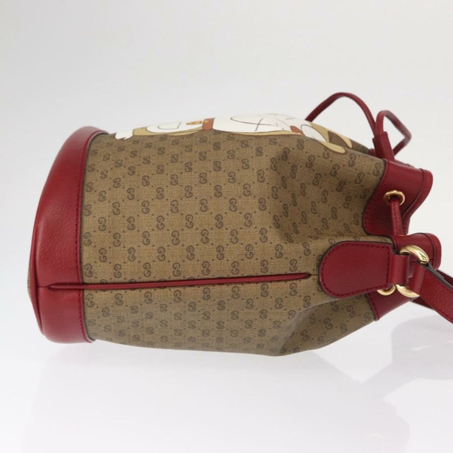 【日本直送】GUCCI Micro GG Supreme Doraemon 聯名款 PVC 手提包 625216 正品 156657SAM-2