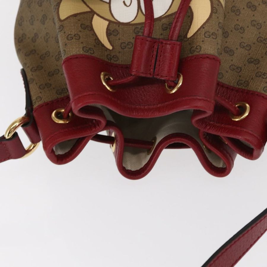 【日本直送】GUCCI Micro GG Supreme Doraemon 聯名款 PVC 手提包 625216 正品 156657SAM-5