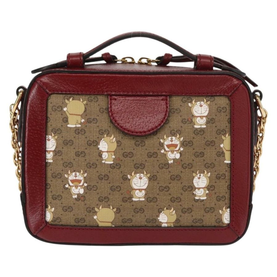【日本直送】GUCCI Micro GG Supreme Doraemon 聯名款 PVC 包 655596 正品 151200SAM-1