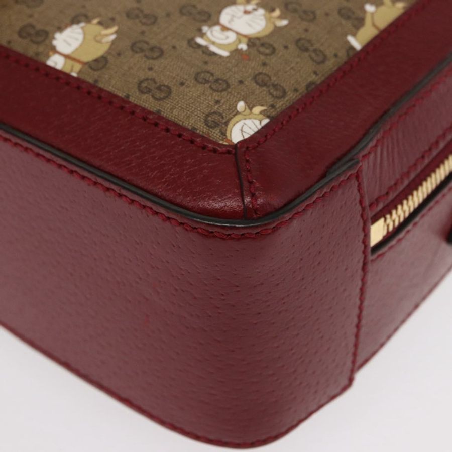 【日本直送】GUCCI Micro GG Supreme Doraemon 聯名款 PVC 包 655596 正品 151200SAM-15