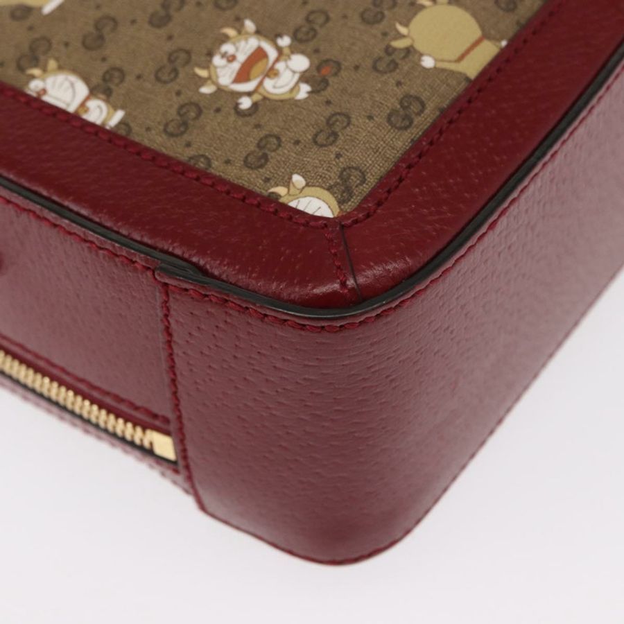 【日本直送】GUCCI Micro GG Supreme Doraemon 聯名款 PVC 包 655596 正品 151200SAM-16