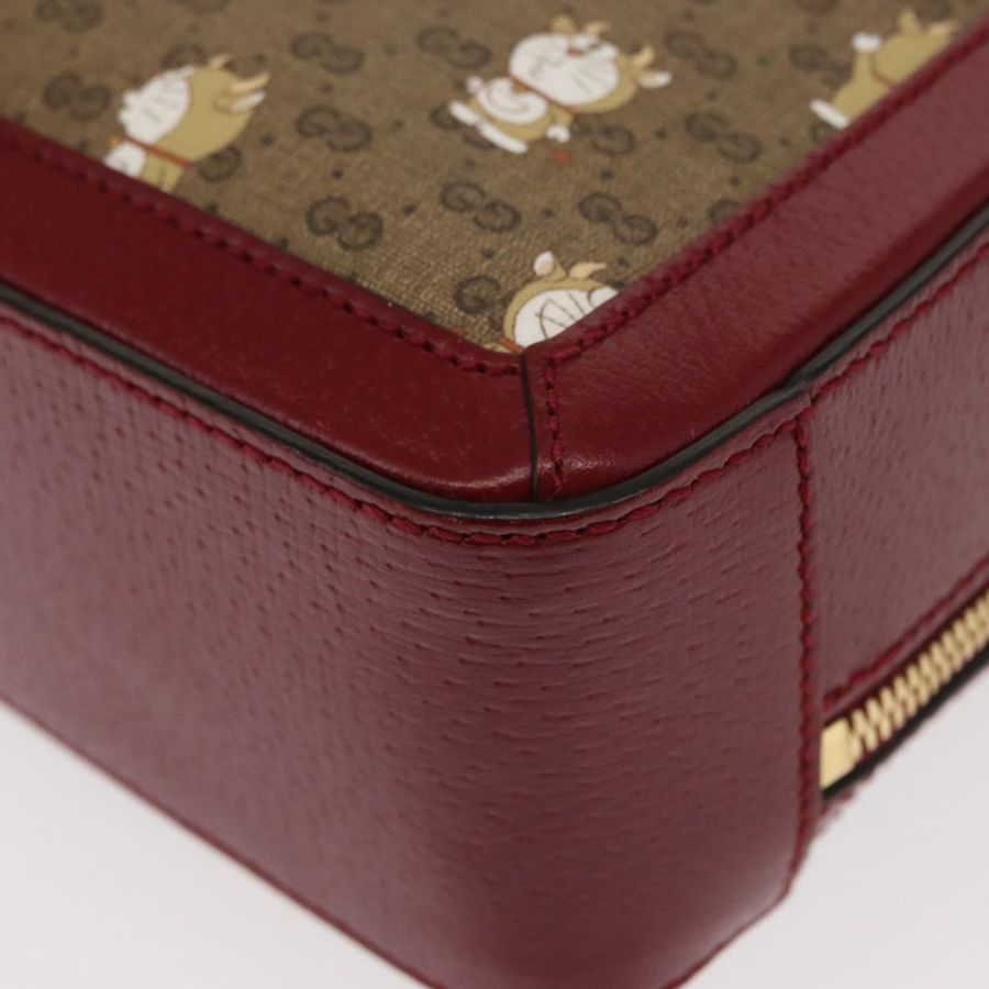【日本直送】GUCCI Micro GG Supreme Doraemon 聯名款 PVC 包 655596 正品 151200SAM-17