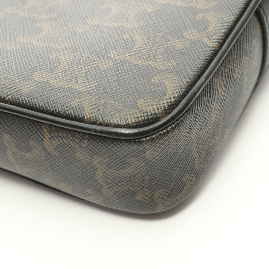 CELINE Triomphe 中斜背包 194502CIM.38OG 帆布皮革-5