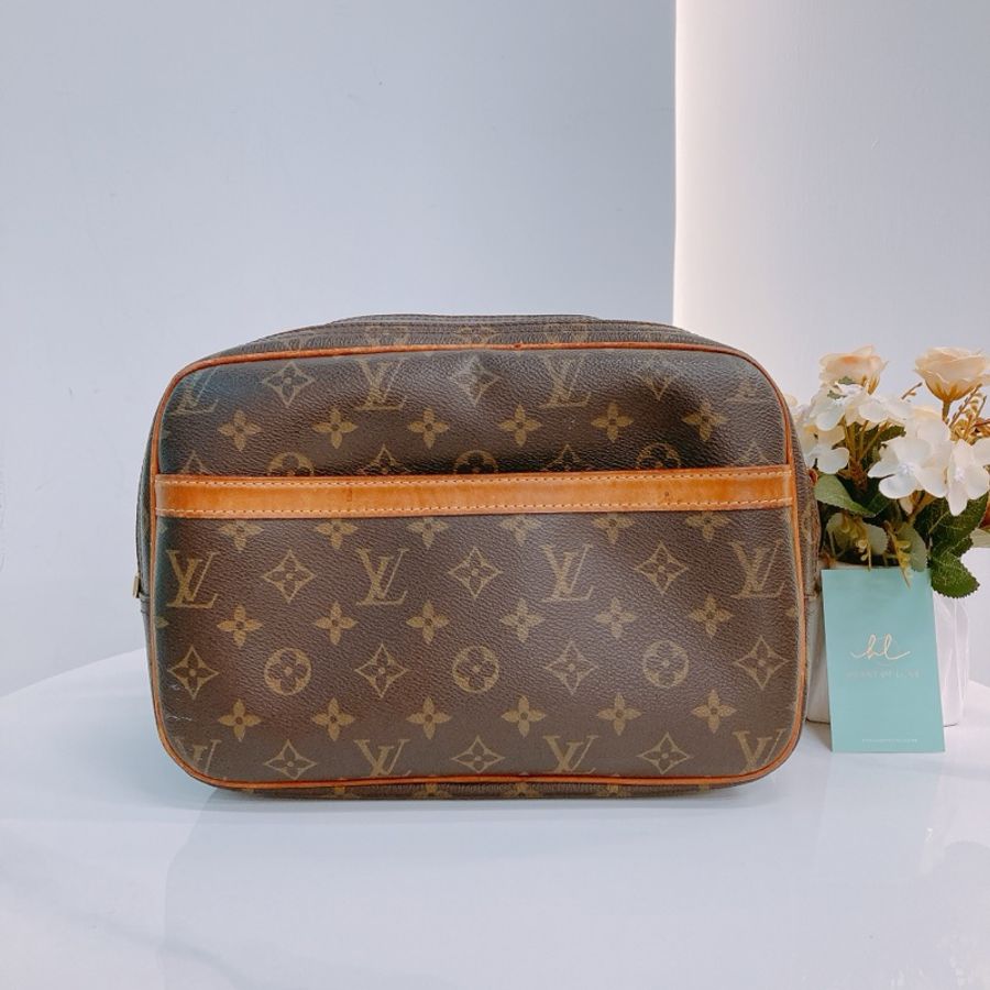 MS0409 LOUIS VUITTON 路易威登經典花紋可調節肩帶包包REPORTER SHOULDER BAG PM MONOGRAM CANVAS-0
